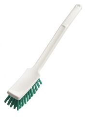 DI Short Handle Brush Hard Green - Щетка ручная с короткой ручкой, жесткая, зеленый