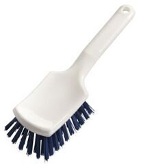 DI Churn Brush Hard Short Blue - Щетка ручная для неровных поверхностей с короткой ручкой, жесткая, синий